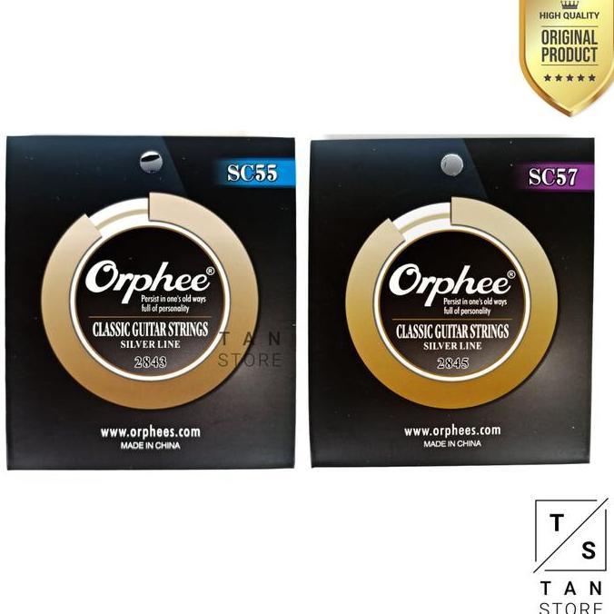 ORIGINAL Senar Nylon Gitar Klasik Orphee SC