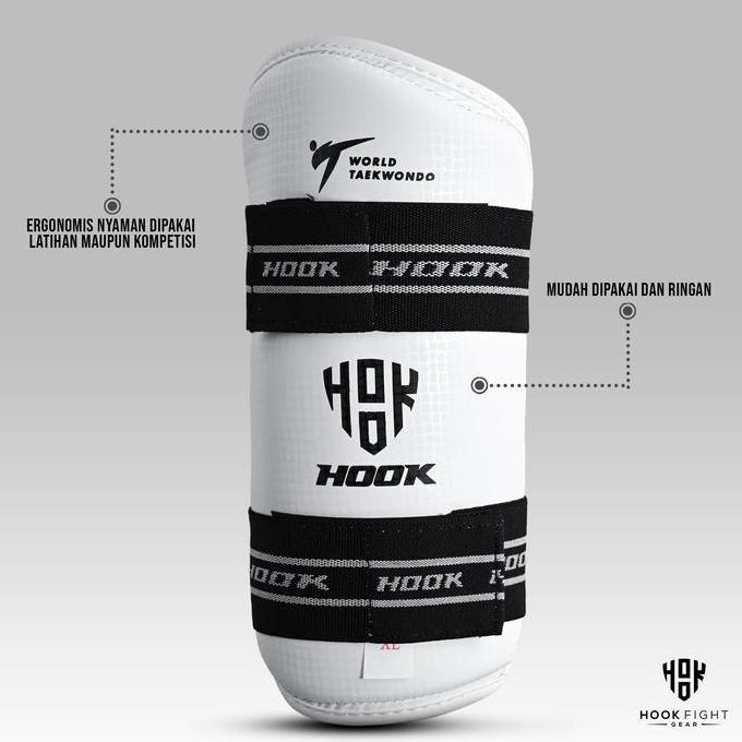Pelindung Tangan Arm Guard Taekwondo Hook Kyorugi Pelindung Tangan Taekwondo Hook Arm Protector Taek