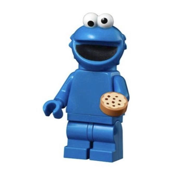 Promo LEGO Minifigures Cookie Monster 123 Sesame Street Idea077 21324 Diskon