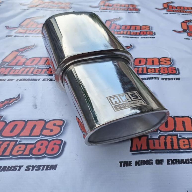 BEST SELLER KNALPOT MOBIL KNALPOT RACING MOBIL HKS GEPENG TURBO GALVANIS KOTAK SUARA BASS UNTUK SEMU