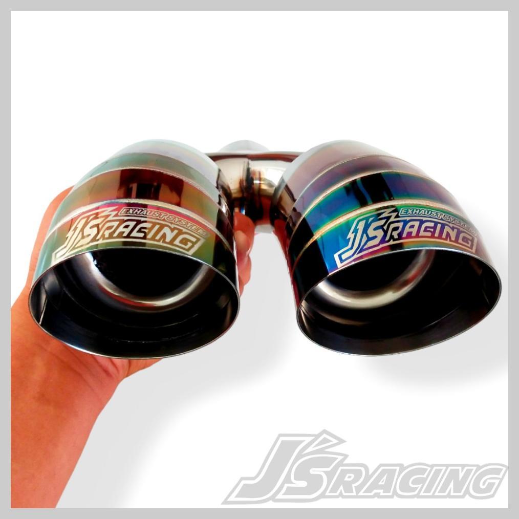 DISKON KNALPOT MOBIL JS RACING CABANG SUARA BASS ULEM BASS PADAT UNIVERSAL MOBIL