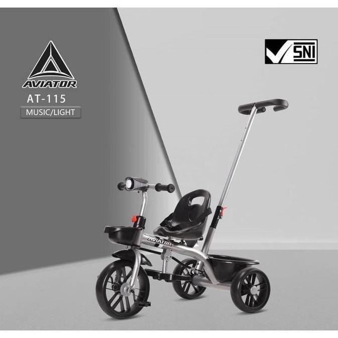 Promo SEPEDA ANAK RODA TIGA AVIATOR TRICYCLE AT-115 Diskon