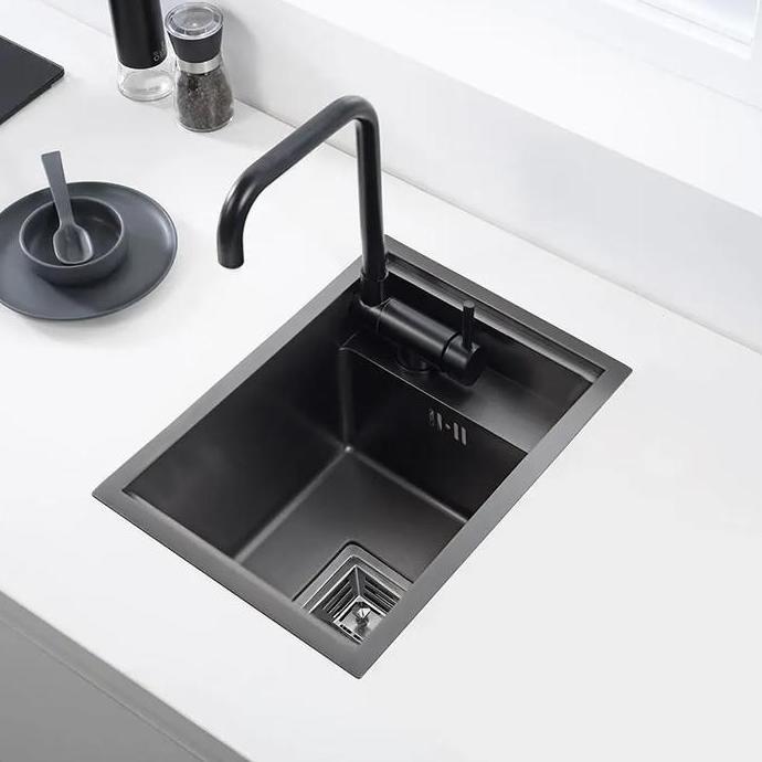 KITCHEN SINK VELAR  DASG 4540 BLACK STAINLESS SUS 304
