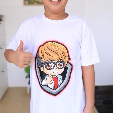 DISKON TSHIRTS BAJU KAOS ANAK DAN DEWASA MIKOCIL GAMER CUPU OFFICIAL YOUTUBER BAHAN PREMIUM KATUN