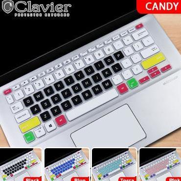 TERMURAH - Keyboard Protector Cover Asus A416 A416E A416EA A416EP Silikon Cooskin
