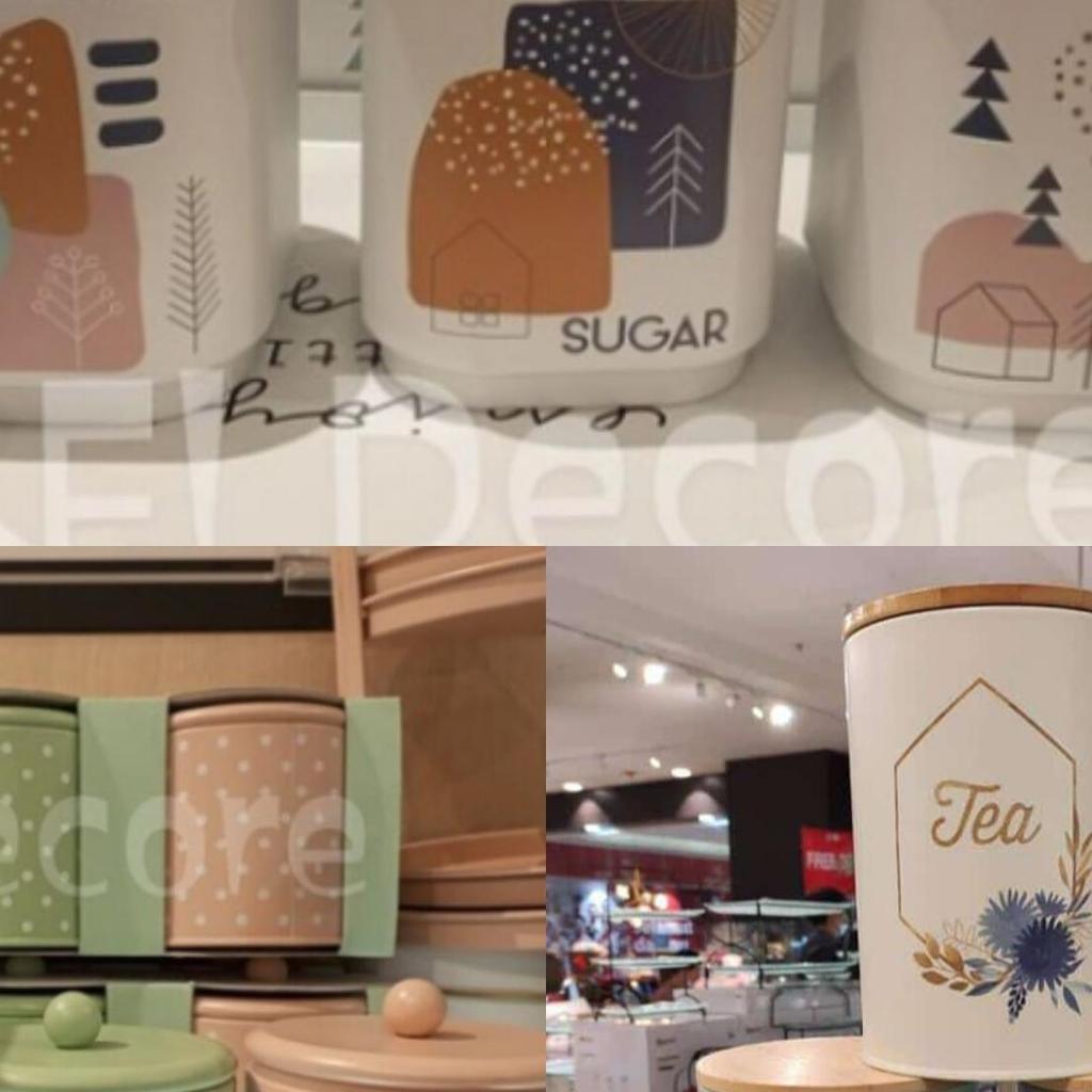 Informa  Toples Gula Set Isi 3Pcs Canister