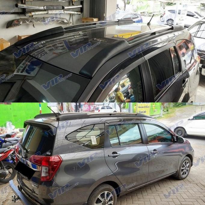 BEST SELLER TOYOTA CALYA DAIHATSU SIGRA SPORTY ROOF RAIL RACK VARIASI ATAP MOBIL