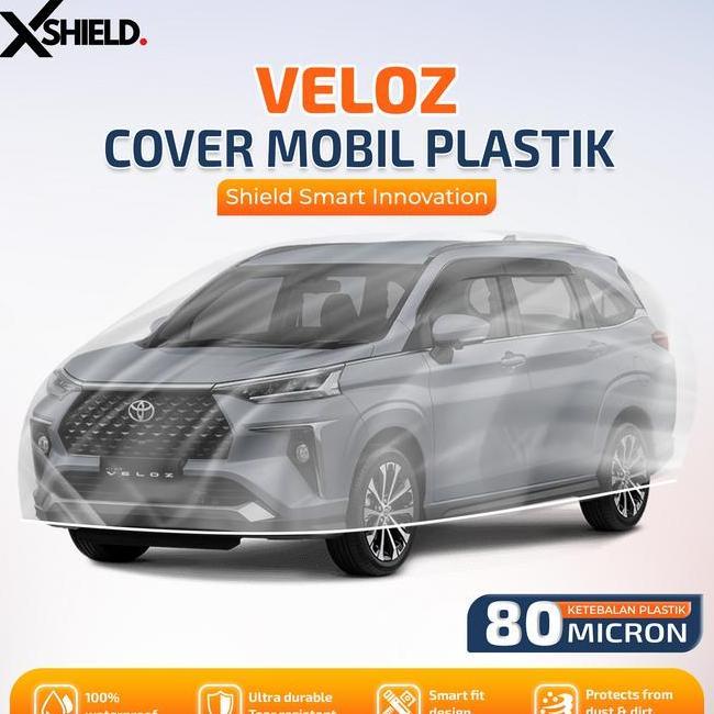 Sarung Mobil Plastik Pe8 Plastik Avanza Veloz Body Cover Transparan