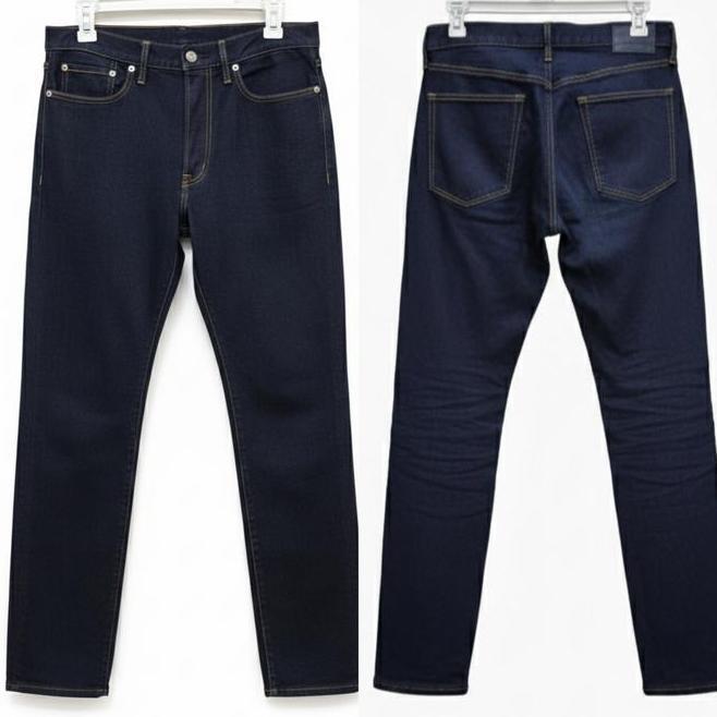Celana Jeans Pria Celana Jeans Pria Slim Fit Gu By Uniqlo