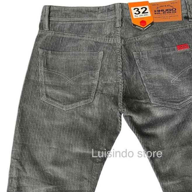 Corduray Standar-Celana Panjang Corduray Standar Celana Panjang Tebal Pria Xhugo Bless//Celana Distr