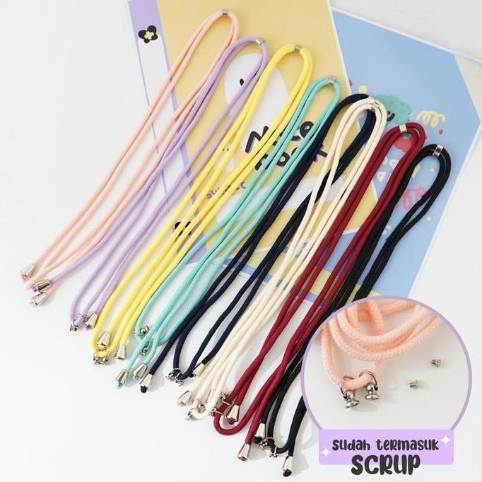 Part 4 ( Kuat menggunakan Scrub langsung ke Case Casing Silikon HP nya ) Lanyard HP Tali Gantungan L