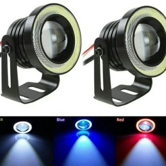 Lampu Led Foglamp Eyes 89Mm 89Mm 89Mm Mobil Panther Isuzu Projector Angel