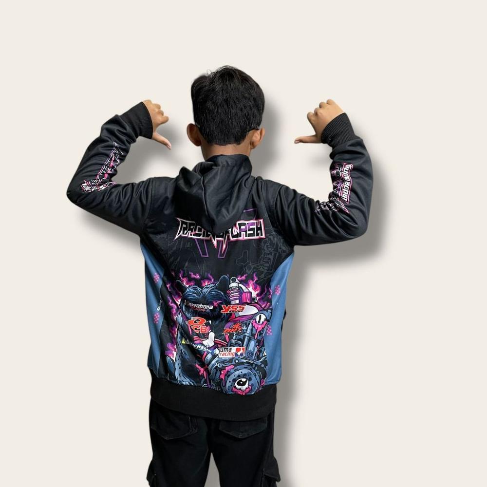 FREE ONGKIR JAKET RACING ANAK ANAK/JAKET RACING ANAK