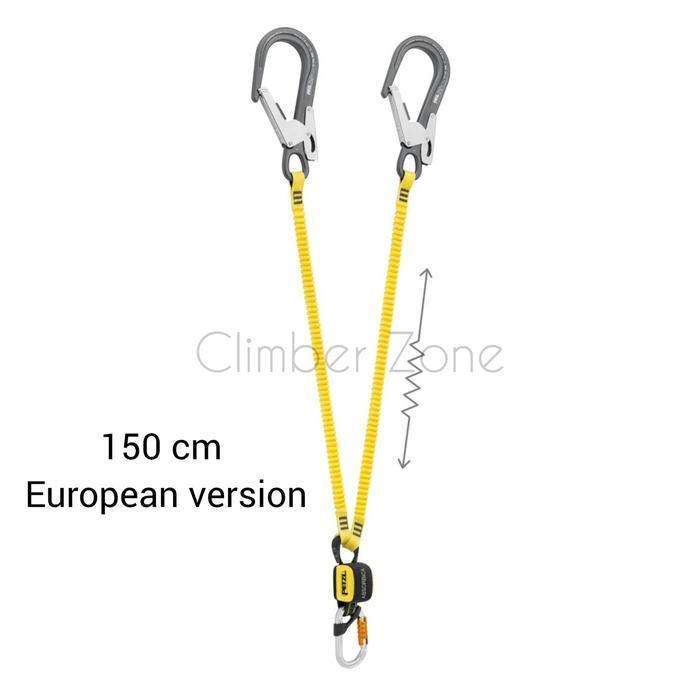 Petzl ABSORBICA-Y Lanyard 150 cm with MGO