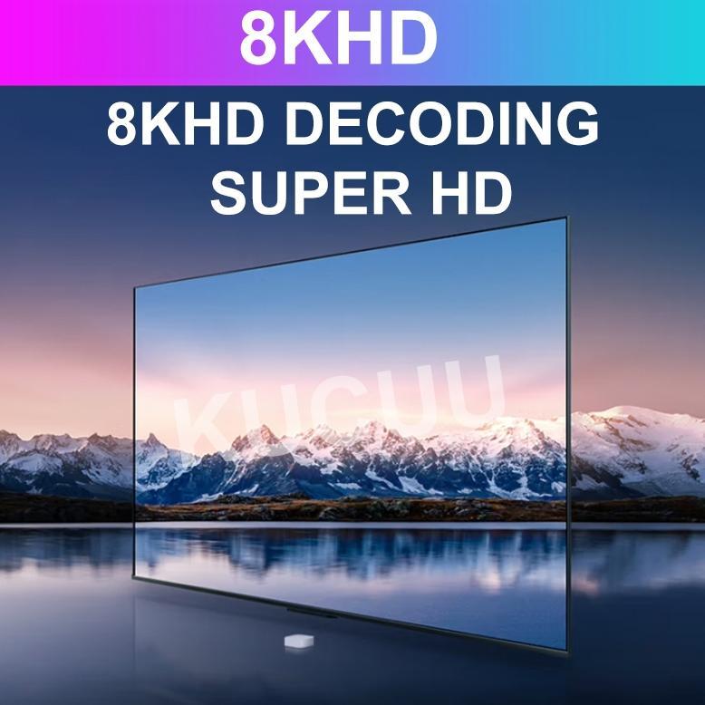 CUCI GUDANG Android Tv Box 8K 4GB Rom 32GB Rom Tv Box Android 13 WIFI Bluetooth Smart Tv Box Ultra H