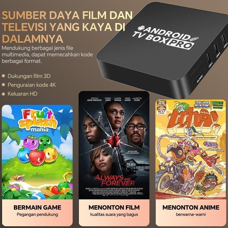 BEST DEALS MANU Android TV Box 4K HD Set-top Box STB 8+128G 2.4GHz WiFi Smart Home Theater Media Pla