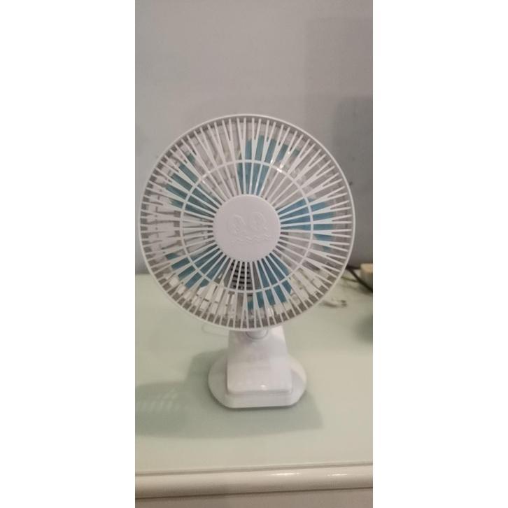 promo terbaru kipas angin jepit 8 inch qq 1788 kipas angin meja, duduk / kipas angin kecil / kipas a