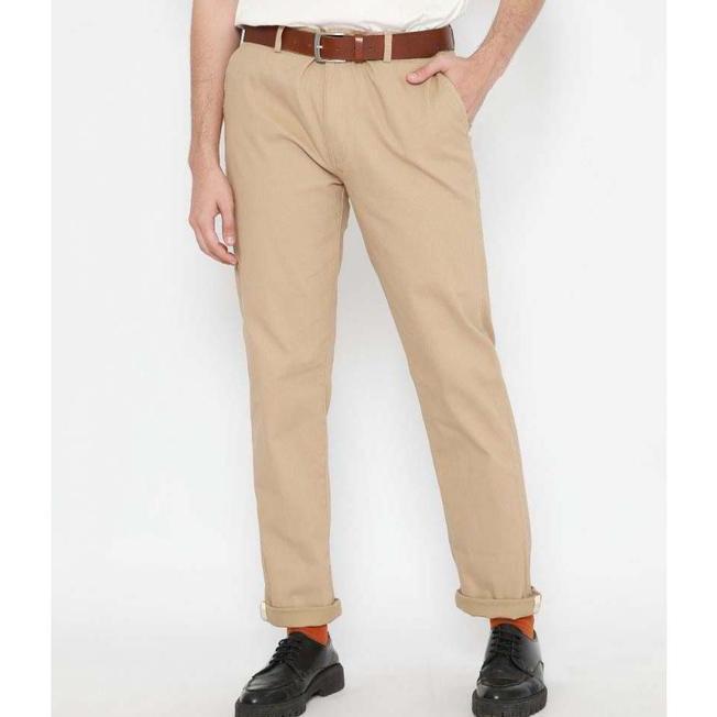 Erigo Chino Pants Exclusive Erigo Chino Pants Brown Caprio - Celana Panjang