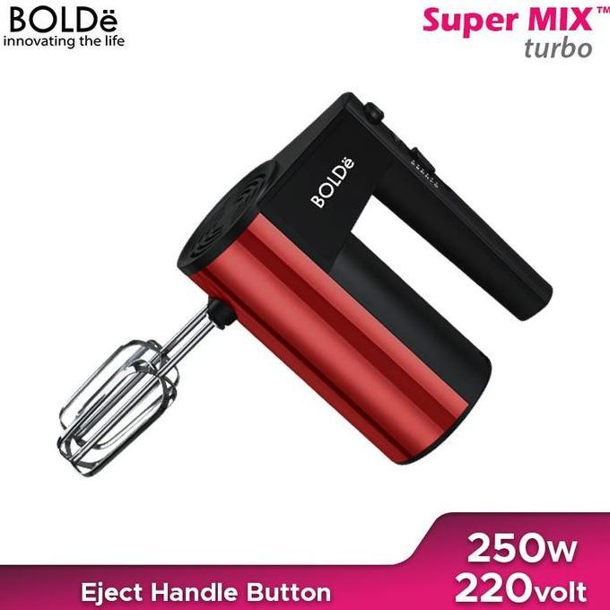Mixer Hand Bolde / Bolde Super Mixer Turbo / Mixer Pengocok Adonan Pengaduk Stainless Terlaris