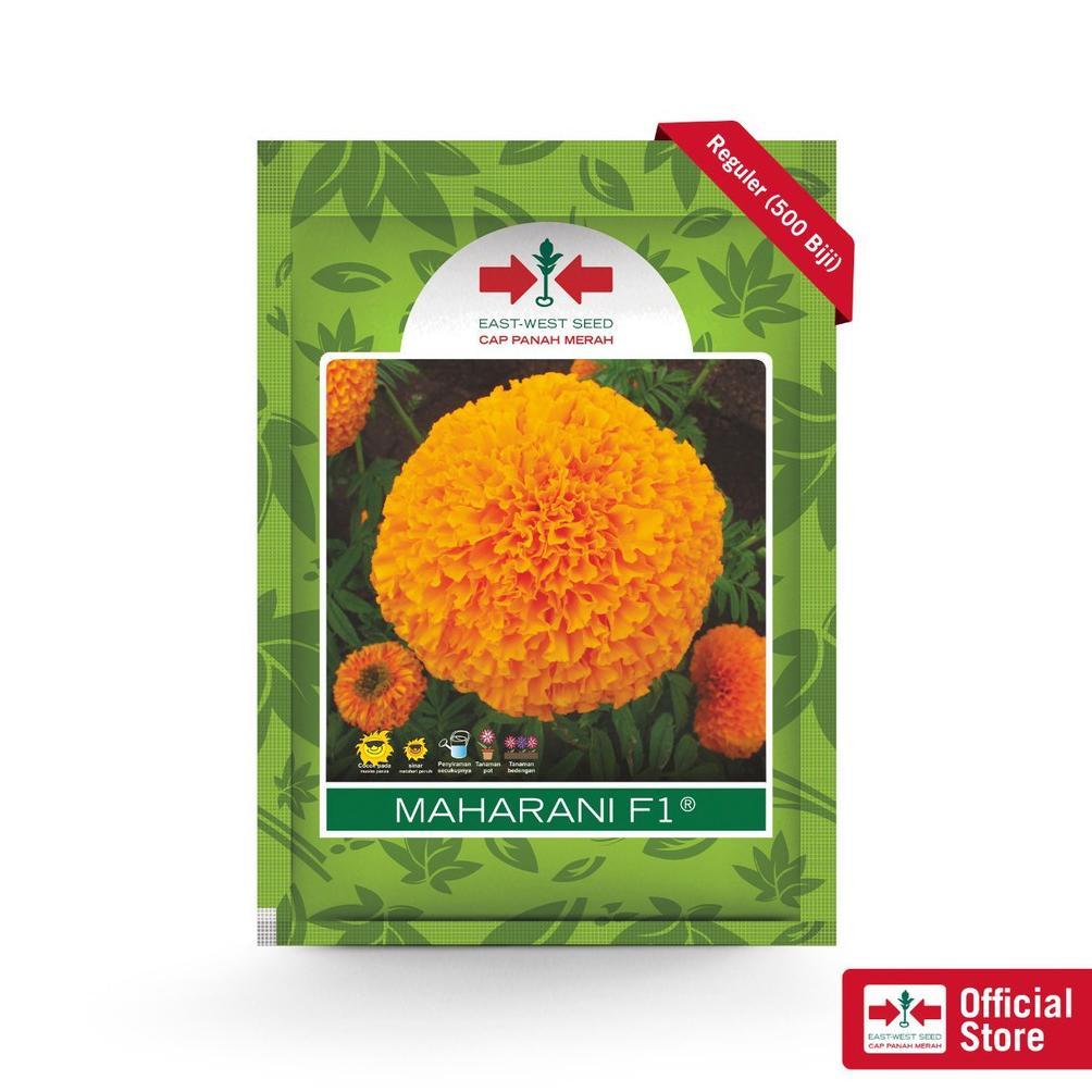Cap Panah Merah - Benih Bunga Marigold Maharani F1 Isi 500 Biji