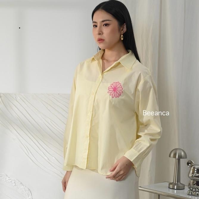Beeanca - Dara Beeanca Dara Shirt Kemeja Bordir Wanita Katun Variasi