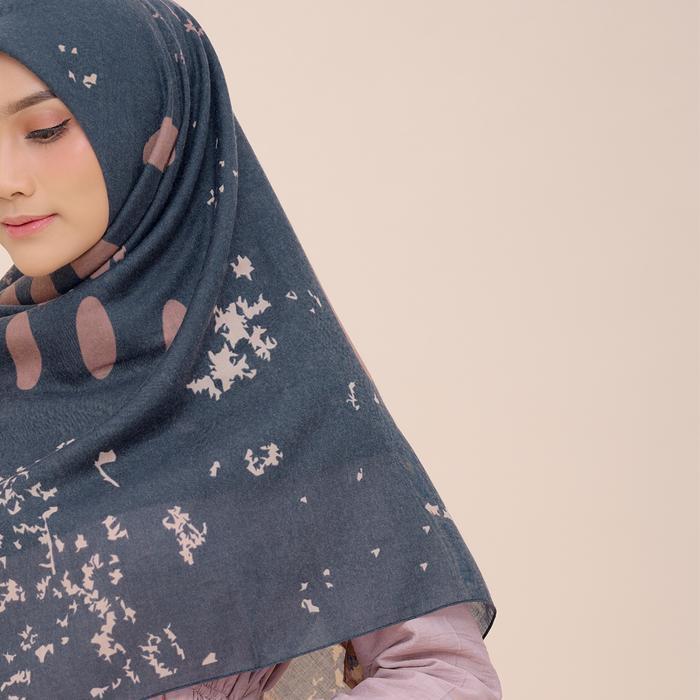 Bisa Cod - Zm Zaskia Mecca - Hijab Syari Paola Dove Scarf Kerudung Segi Empat Wangi