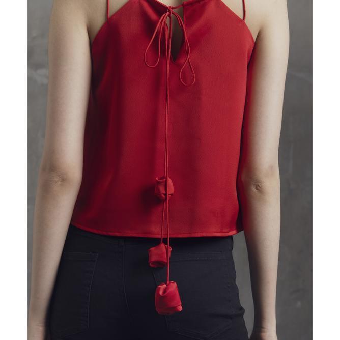 Anain - Posie Anain Posie Satin Halter Top