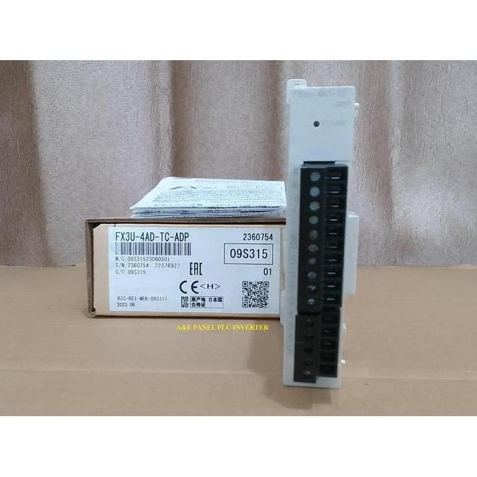 FX3U-4AD-TC-ADP PLC MITSUBISHI FX3U4ADTCADP FX3U 4AD TC ADP