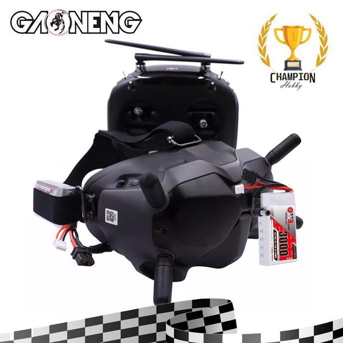 GAONENG battery 3000 mah lipo 2S 7.4V 5C 10C DJI goggles baterai li-po