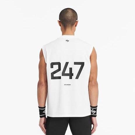 Represent Oversized Tank Flat Represent Oversized Tank Flat White 247 -