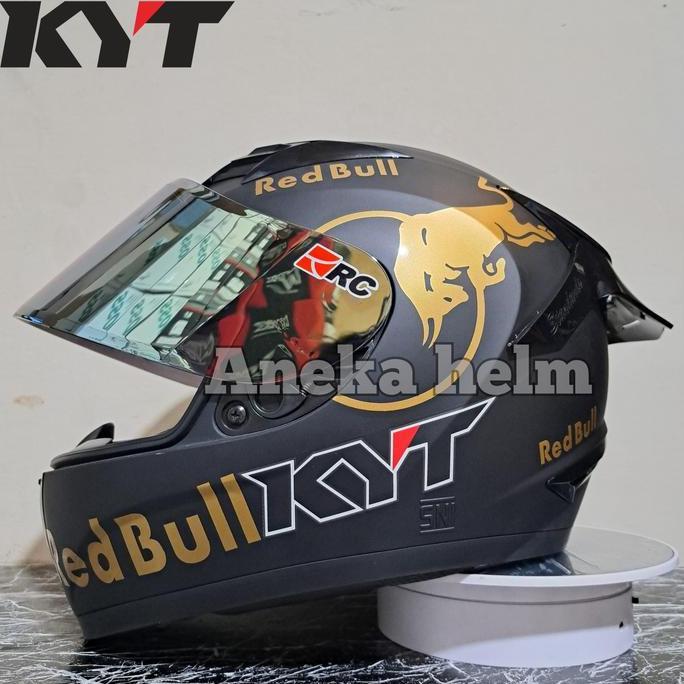 helm full face kyt r10 paket ganteng