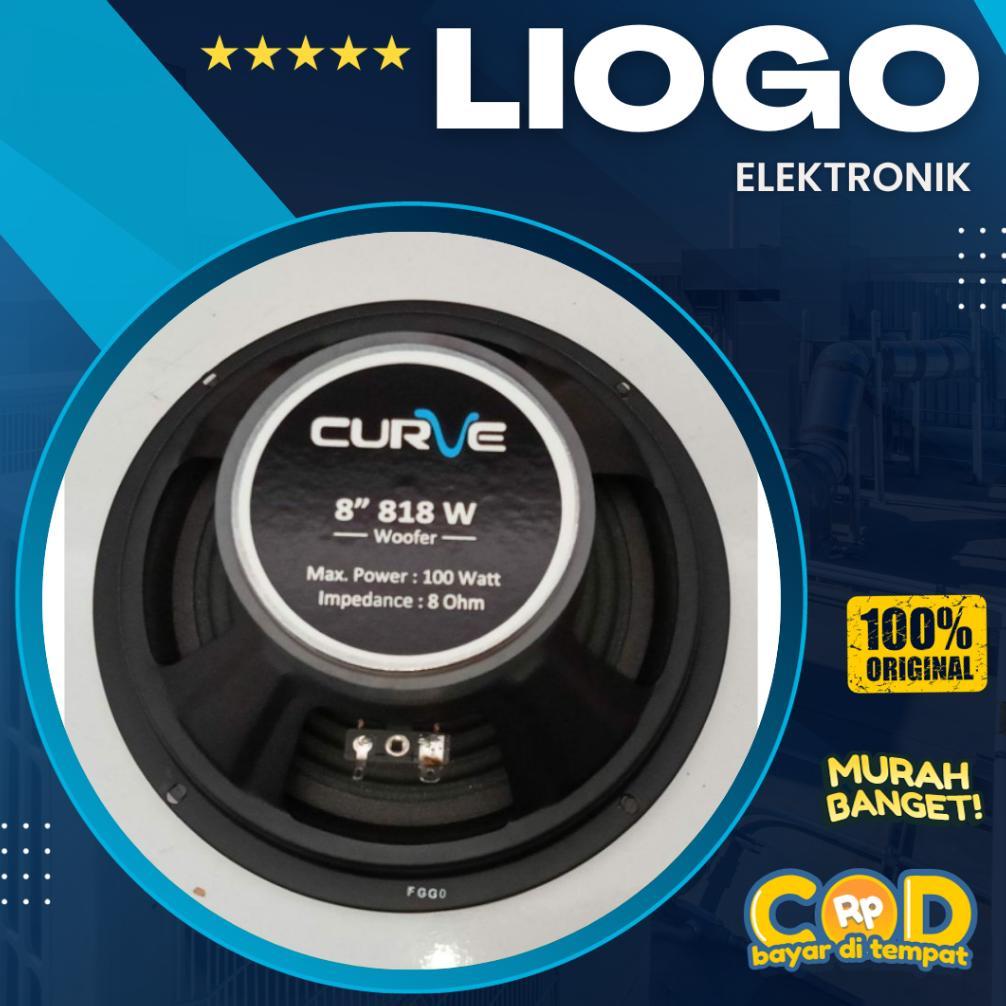Speaker Curve 8 Inch 818 W Curve 818W Curve 8 Inch Woofer terlaris