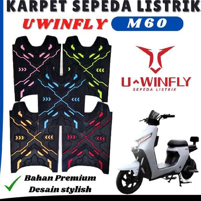 Promo Karpet Sepeda Listrik Uwinfly M60 Alas Kaki Sepeda Listrik Diskon