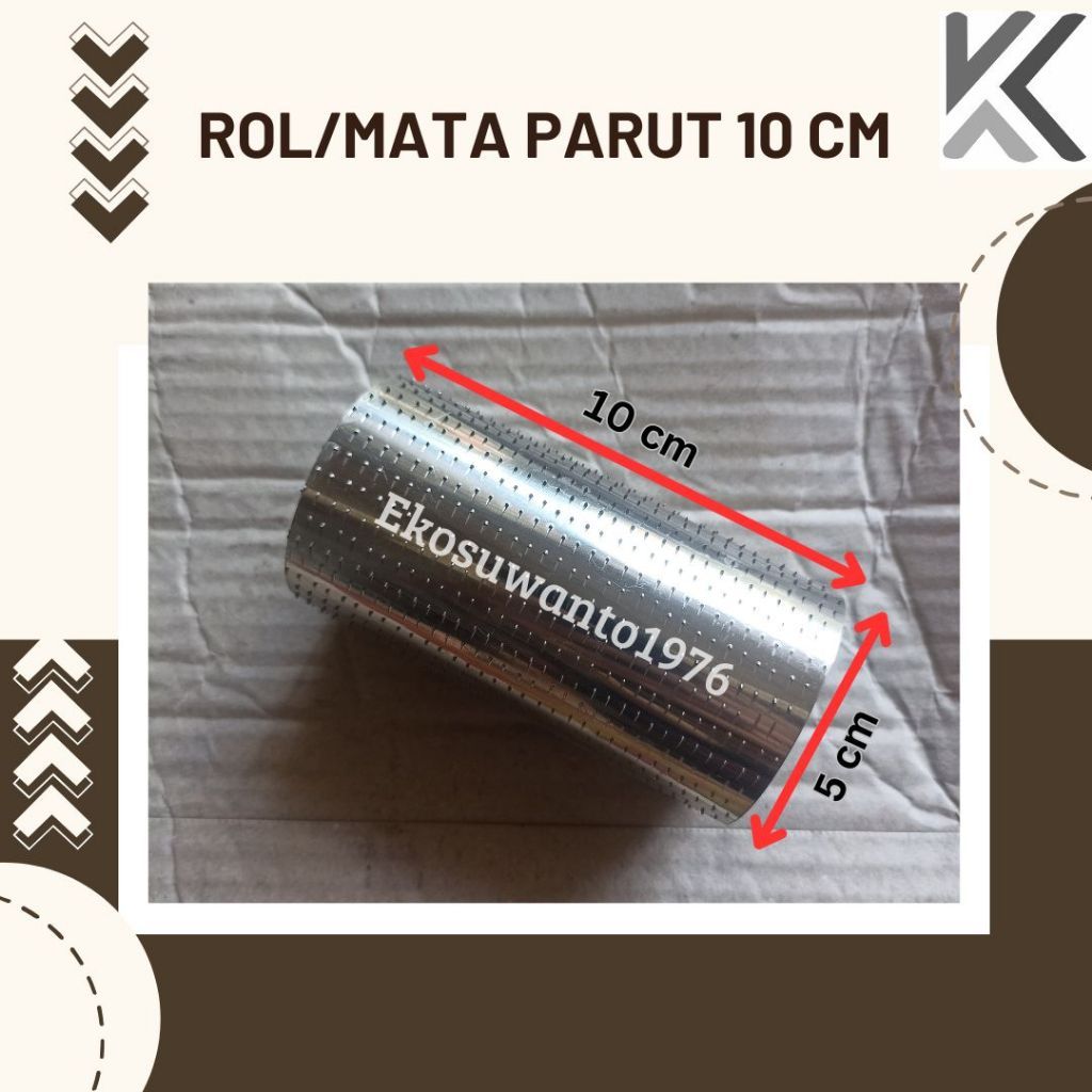 Rol/ Mata Parut Panjang 10Cm, Rol Parutan Listrik