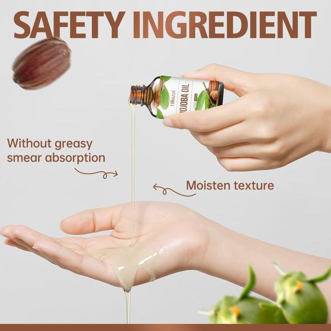 READY IMPORT 30ML JOJOBA OIL BODY CARE SKIN FIRMING BODY MOISTURIZING MASSAGE SPA PLANT ESSENTIAL OI