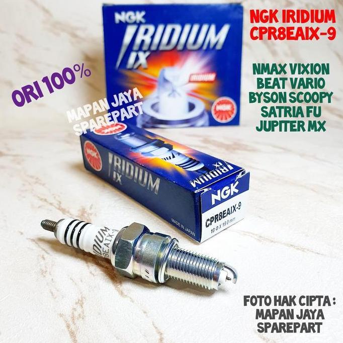 BUSI IRIDIUM NGK MOTOR CPR8EAIX9 CPR8EAIX-9