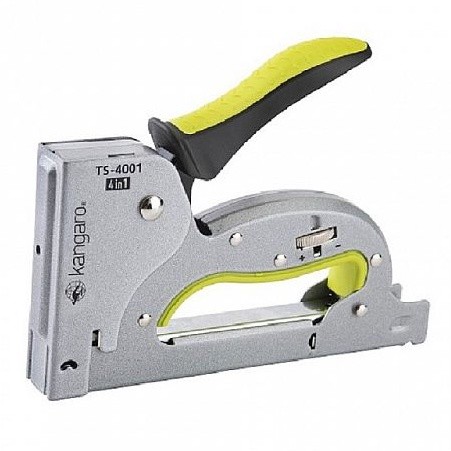 Gun Tacker Alat Staples Tembak 4In1 / Stapler Kangaro Ts-4001| Ts4001