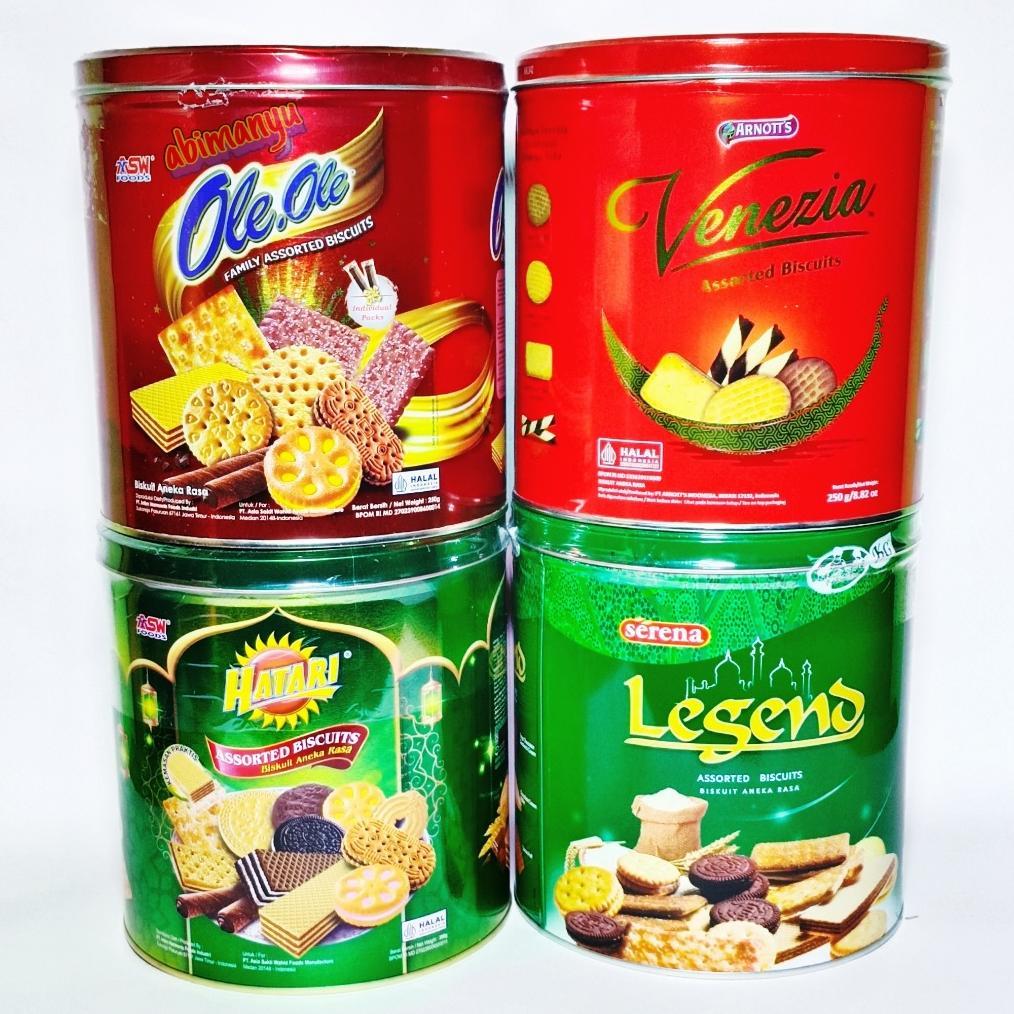 Terlaris Biskuit Kemasan Kaleng Murah Kue Lebaran Aneka Rasa