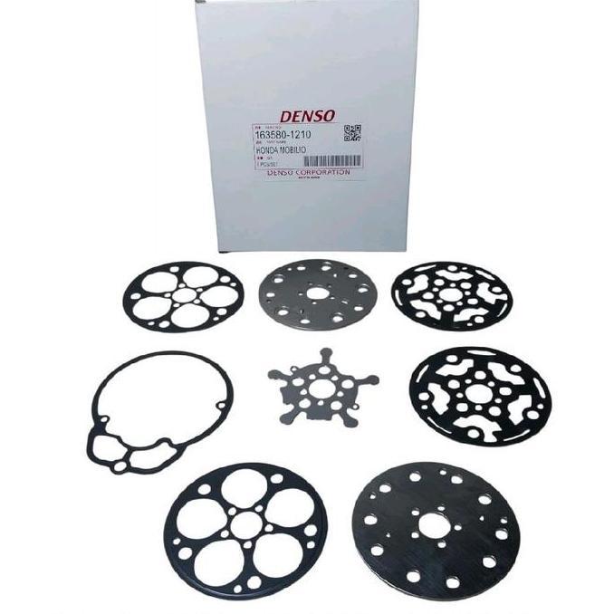 PAKING KOMPRESOR GASKET KLEP COMPRESSOR AC HONDA MOBILIO PACKING BODY KOMPRESOR AC MOBIL HONDA MOBIL