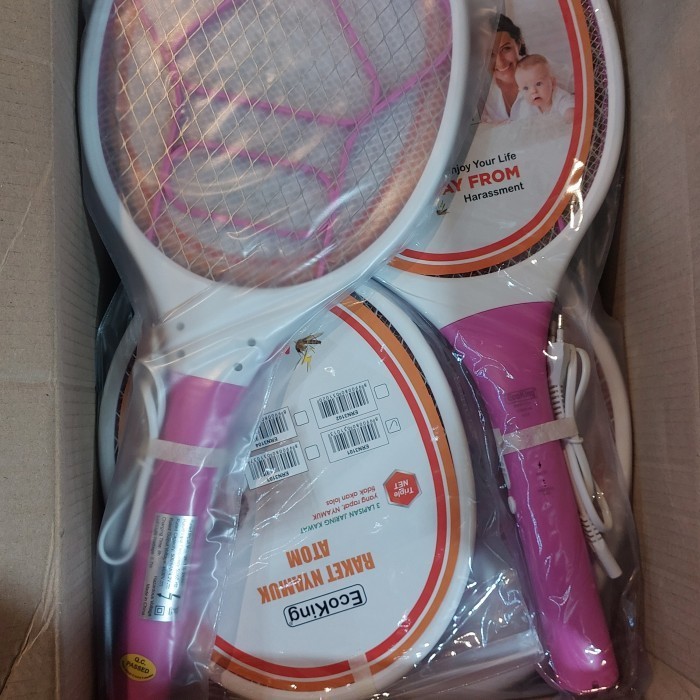 Raket Nyamuk Ecoking / Raket Nyamuk Charger