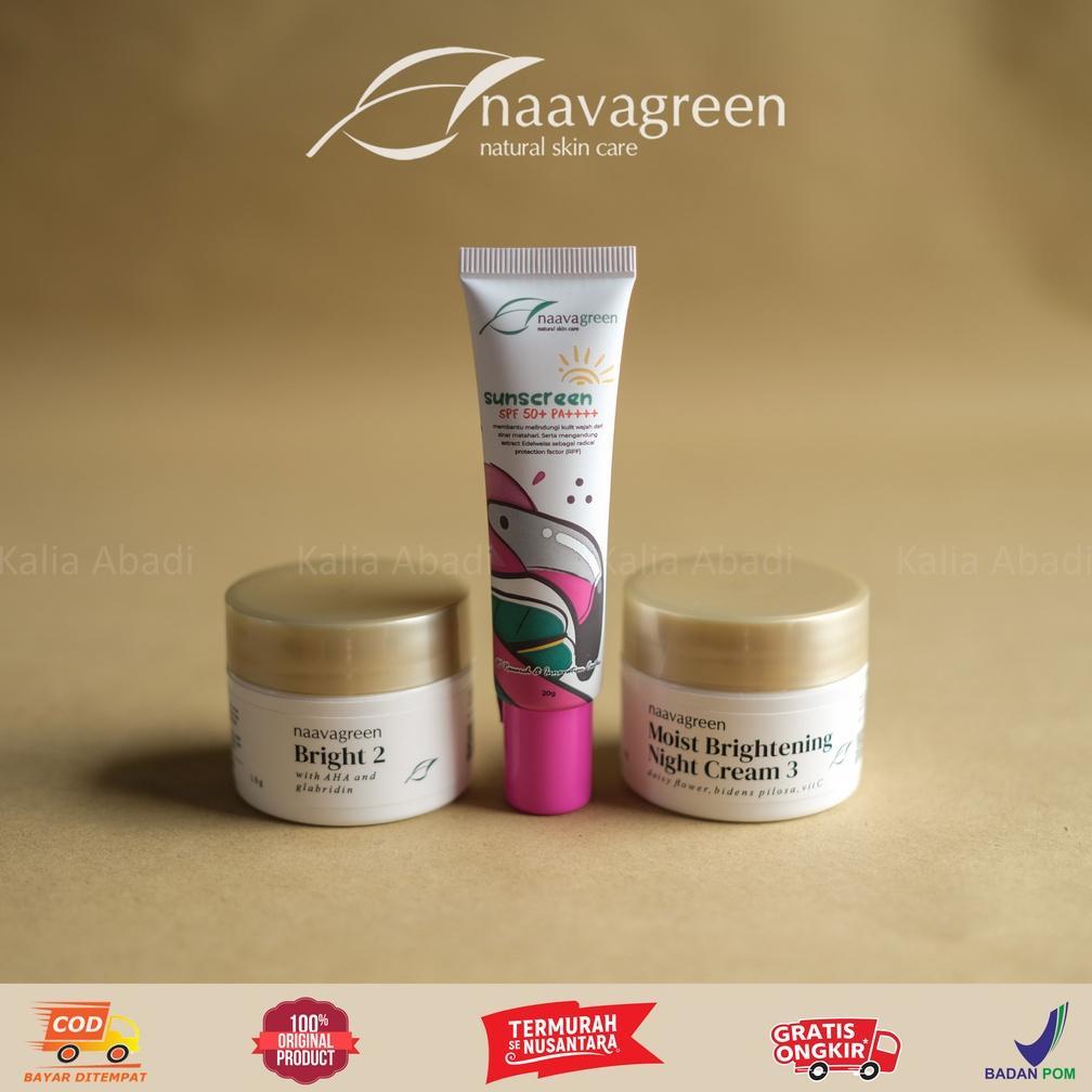 NEW PAKET HEMAT Safe NAAVAGREEN | NAVAGREEN SKINCARE | NAVAAGREEN SKIN CARE | CREAM NAAVAGREEN | NAV