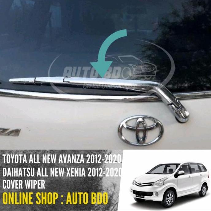 COVER WIPER MOBIL AVANZA XENIA 2012-2021 CHROME READY