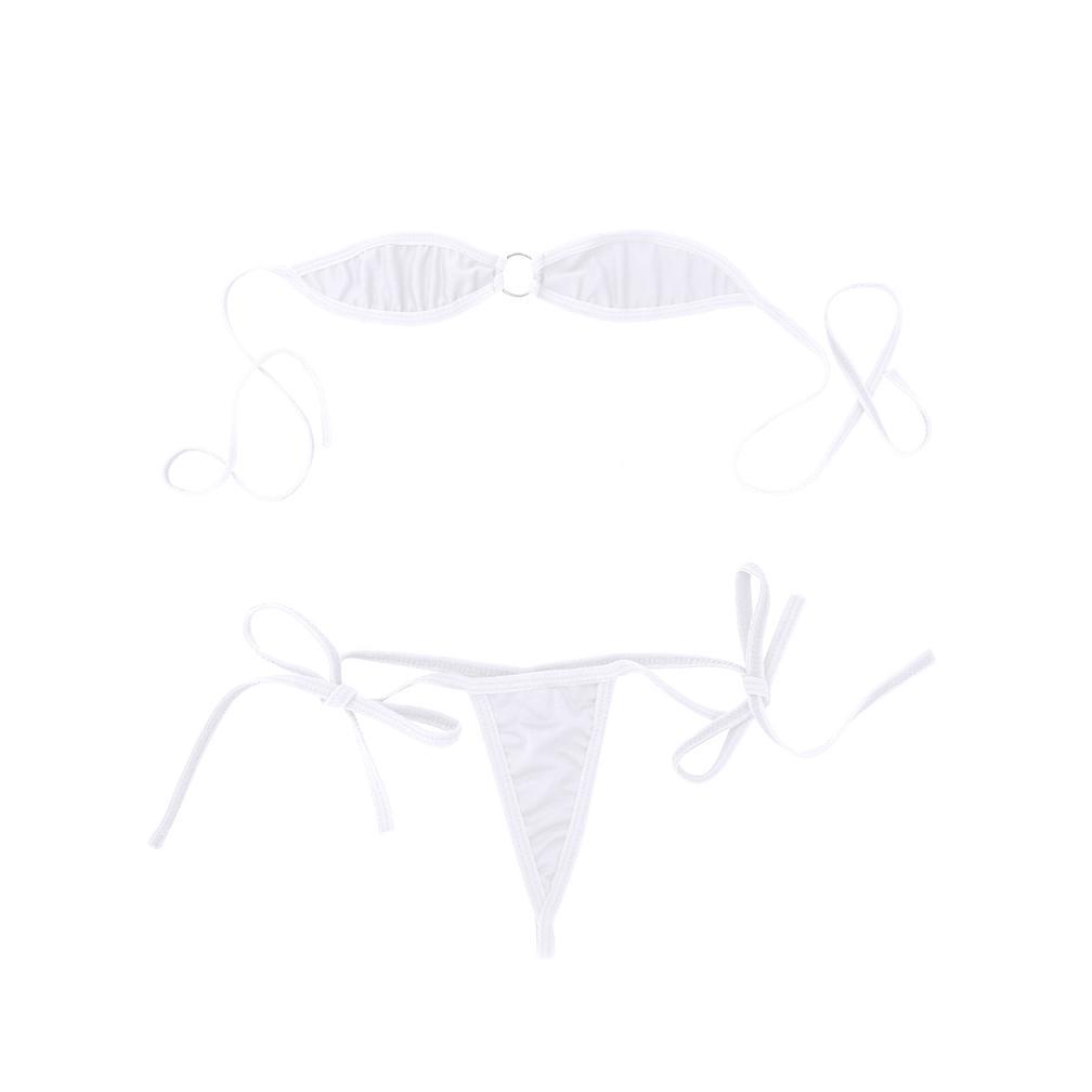 ORIGINAL SET LINGERIE THONG G STRING BRA RING BIKINI PANTAI / BAJU RENANG MICRO BIKINI SEKSI SG014