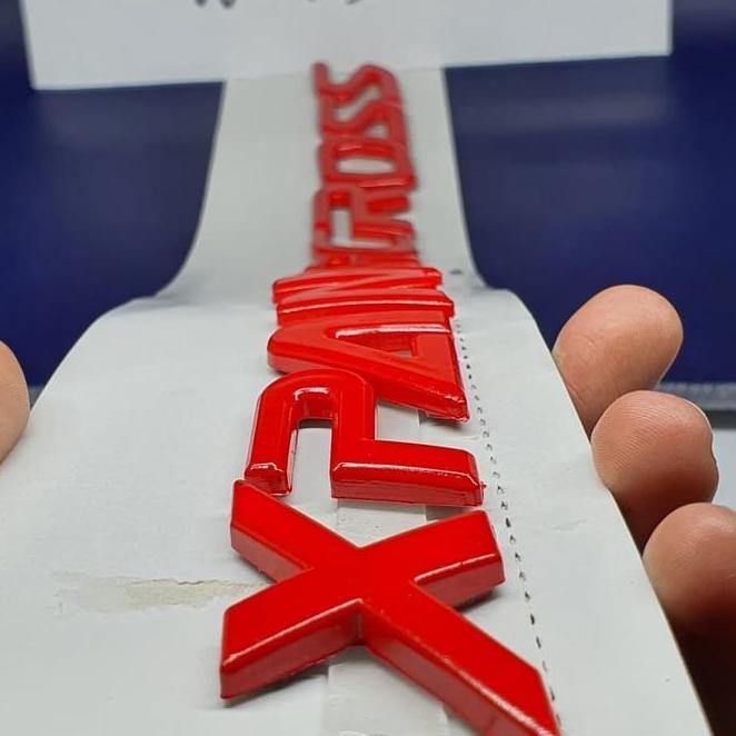 Engine Hood Emblem Merah Xpander Cross/Xpander Merah/Logo Kap Mesin