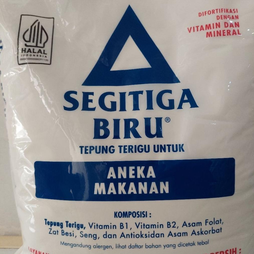 Promo Bogasari Tepung Segitiga Biru 5 Kg | Tepung Segitiga Biru