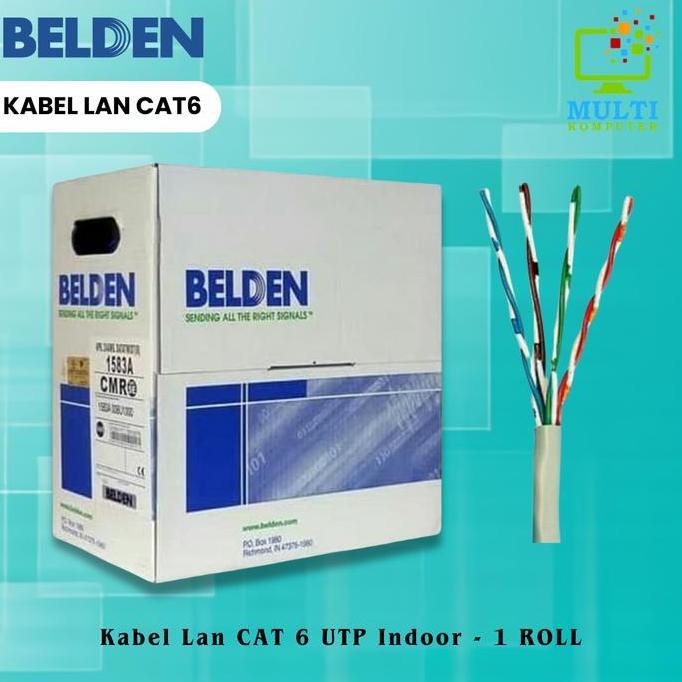 Kabel Lan Belden UTP Cat 6 305M / 305Meter