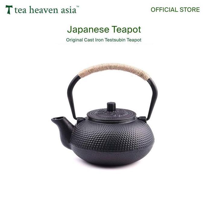 Tea Heaven Teko Teh Jepang Japanese Tetsubin Teapot Cast Iron WO
