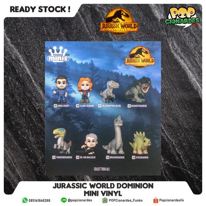 (Best Saller) Funko Pop Minis - Jurassic World Dominion Mini Vinyl Bestseller