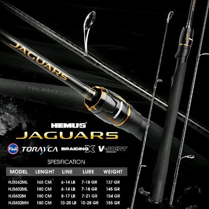 Joran Pancing Galatama Hemus Jaguars Full Fuji Alconite ORI