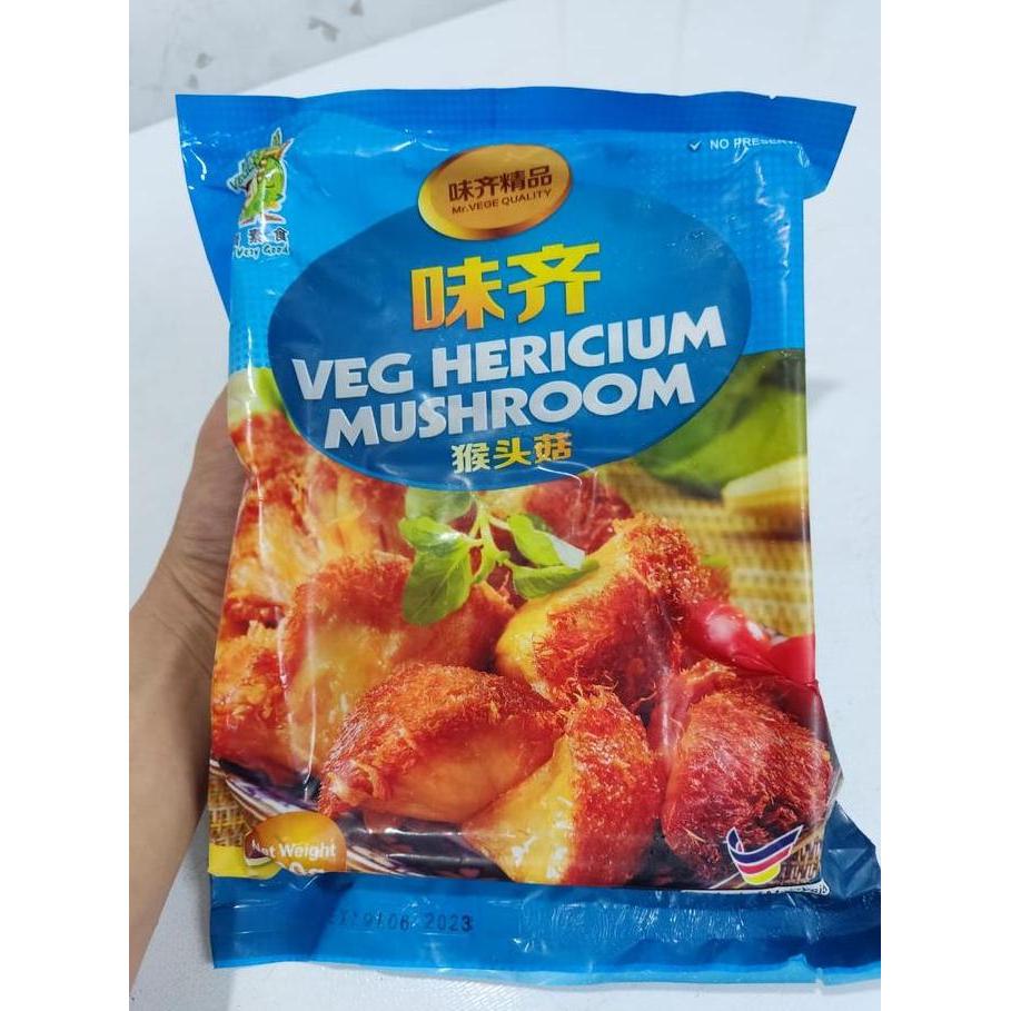 HERICIUM MUSHROOM MR VEGE - DAGING JAMUR VEGETARIAN (900 GR)